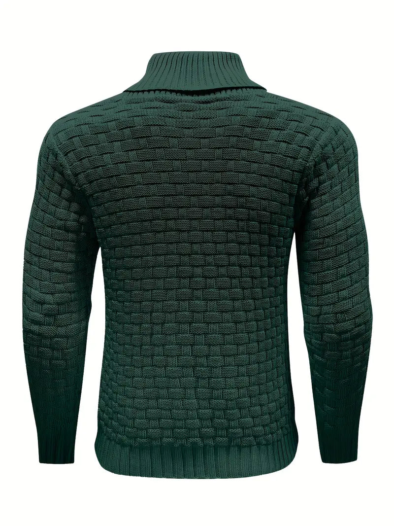 Auguste Shawl Collar Knit Jumper