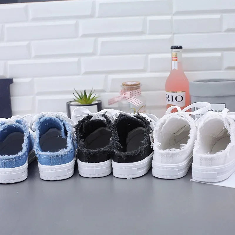 Denim Mule - Trendy