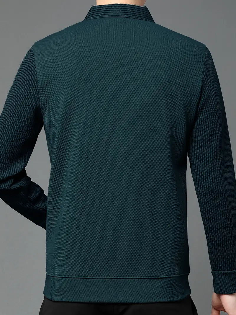 Charles 2-in-1 Long Sleeve Polo Shirt