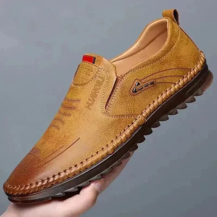 Slip-On-Mokassins aus Leder für Herren - Richard 